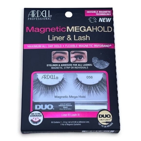 4/$20 Ardell Magnetic MegaHold Liner & Lash Set - Picture 2 of 3